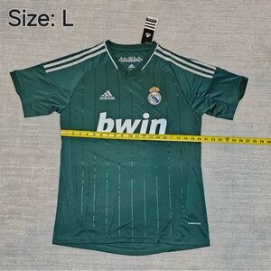 2012 - 2013 Real Madrid “Third Kit” Green Ronaldo #7 US Men’s Large